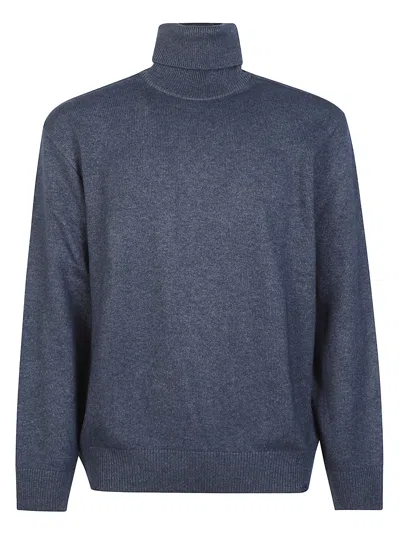 Paul&amp;shark Cashmere Turtleneck In Blue