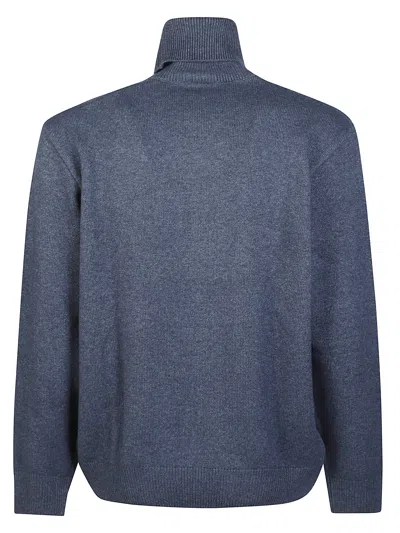 Paul&amp;shark Cashmere Turtleneck In Blue