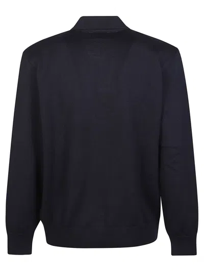 Paul&amp;shark V-neck Polo Shirt In Blue