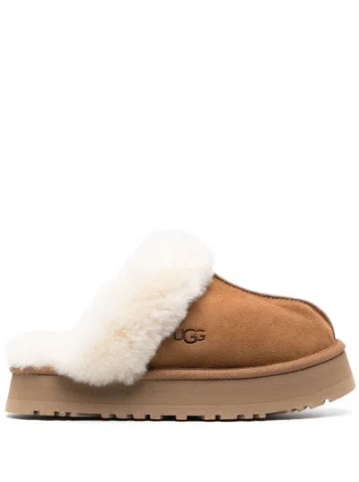 Ugg Ciabatta Disquette In Brown
