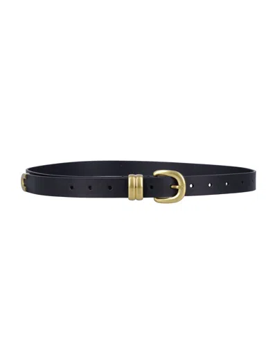 By Malene Birger Zoilo Belt In Black