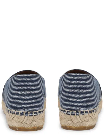 Celine Sandal Espadrilles In Blue