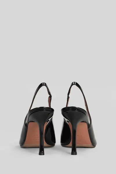 Aldo Castagna Darya Pumps In Black Patent Leather In Black