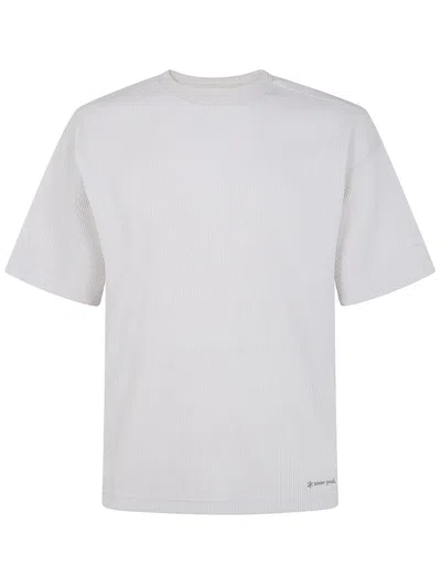 Snow Peak Ribbed T-shirt In White