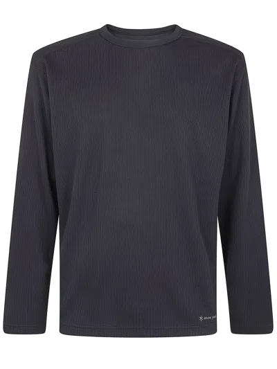 Snow Peak Dry Thermal Long-sleeve T-shirt In Gray