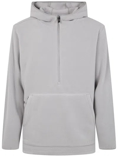 Snow Peak Zip Hooded Sweatshirt In Gray