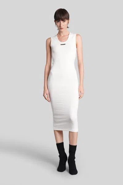 Fear Of God Essential Long Dress In White