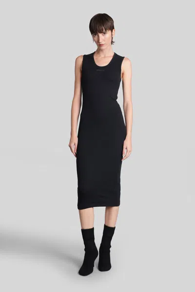 Fear Of God Essential Long Dress In Black