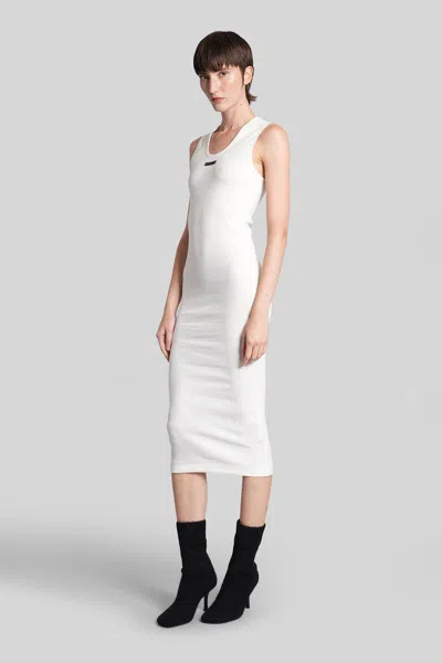 Fear Of God Essential Long Dress In White