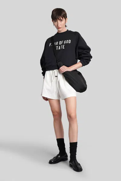 Fear Of God Essential Sweatshirt In Black