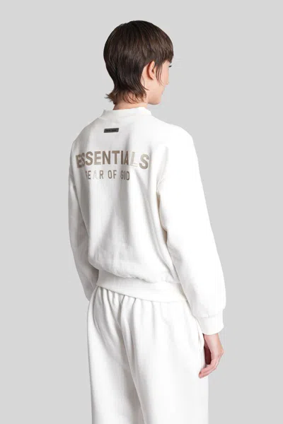 Fear Of God Essential Sweatshirt In White