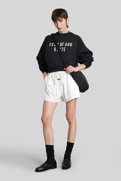 Fear Of God Essential Shorts In White