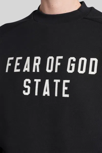 Fear Of God Essential Sweatshirt In Black