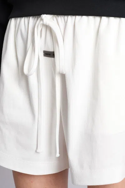 Fear Of God Essential Shorts In White