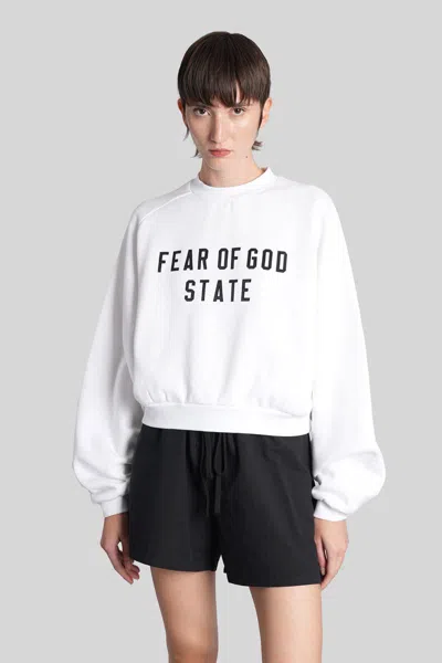 Fear Of God Essential Sweatshirt In White