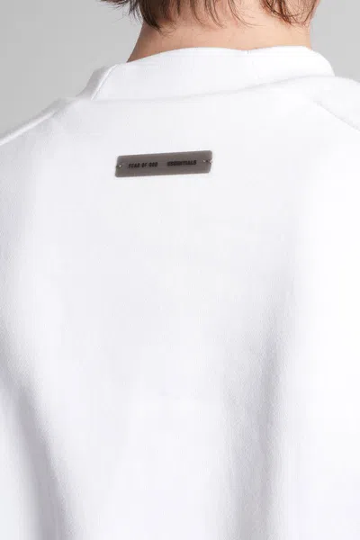 Fear Of God Essential Sweatshirt In White
