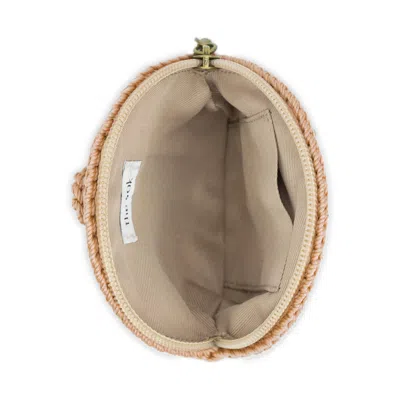 The Sak Circle Coin Pouch In Neutral