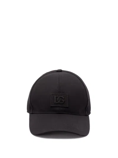 Dolce & Gabbana Men Baseball Cap In Black