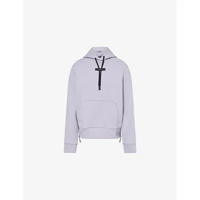 On Womens Lilac Focus Tech Stretch-woven Hoodie Xs In Purple