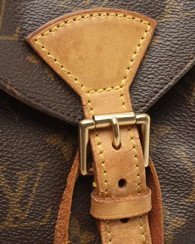 Pre-owned Louis Vuitton Monogram Montsouris Mm Backpack In Brown