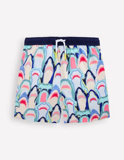 Boden Swim Shorts Multi Feeding Time  In Multi