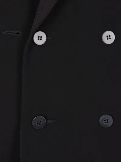 Magliano Double-breasted Blazer In Black