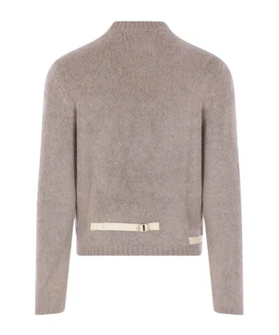 Magliano Wool Blend Sweater With Aesthetic Details In Gray