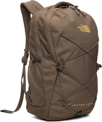The North Face Jester Luxe Backpack In Brown