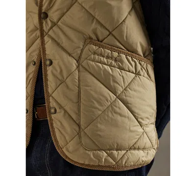 Polo Ralph Lauren The Hurston Water Repellent Quilted Utility Vest In Brown