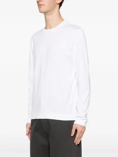 Fedeli Long-sleeve T-shirt In White