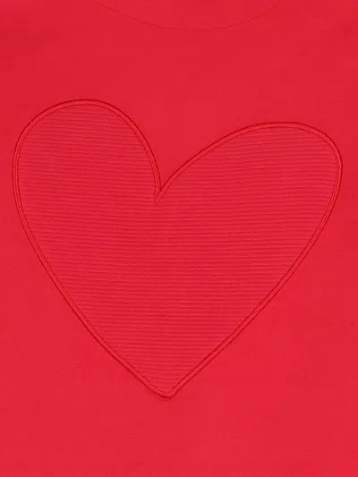 Agatha Ruiz De La Prada Heart-motif Dress Set In Red