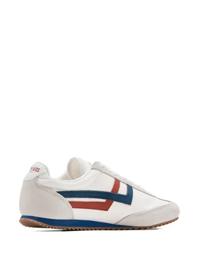 Pro-keds Racer 77 Striped Sneakers In White