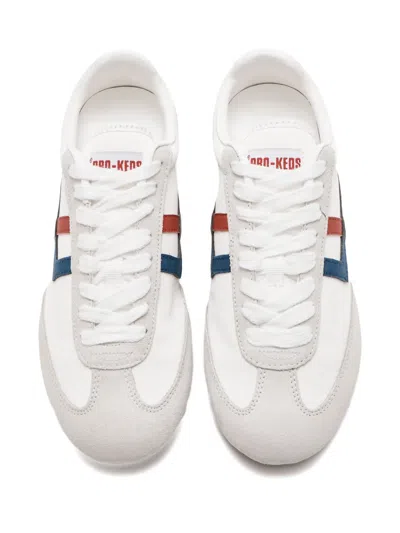 Pro-keds Racer 77 Striped Sneakers In White