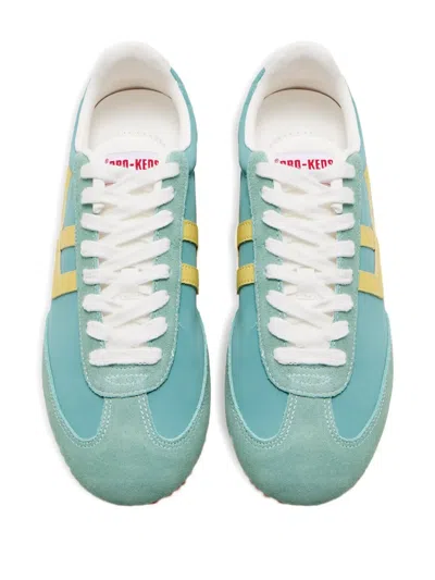 Pro-keds Racer 77 Striped Sneakers In Blue