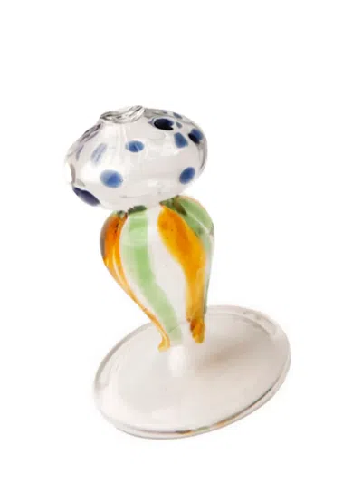 Gohar World Dotted Glass Bud Vase In Multi