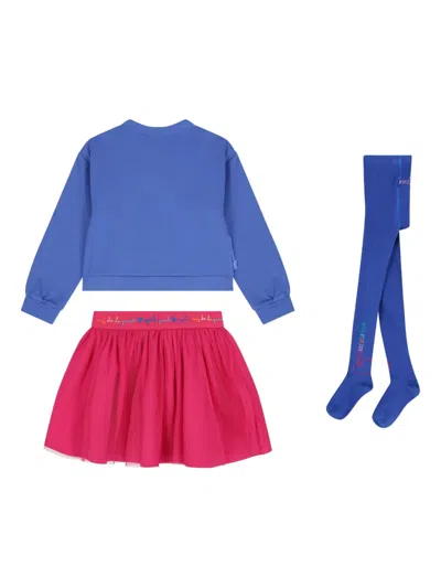 Agatha Ruiz De La Prada Bow Skirt Set In Multi