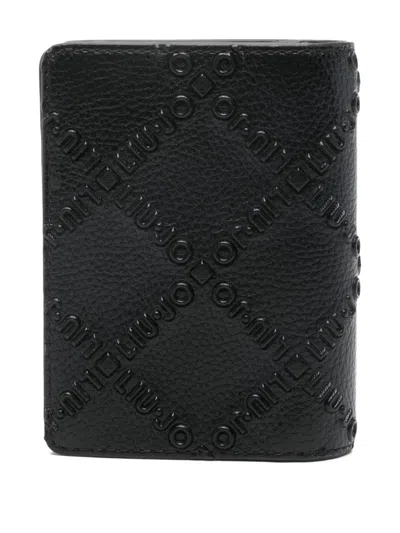 Liu •jo Logo-embossed Wallet In Black
