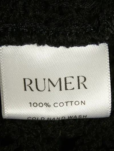 Pre-owned Rumer Ines Halterneck Midi Beach Dress In Black