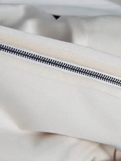 Pre-owned Victoria Beckham Short-sleeve Midi Dress In White