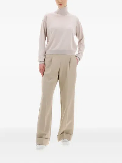 Herno Drawstring Trousers In Neutral