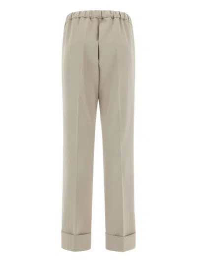 Herno Drawstring Trousers In Neutral