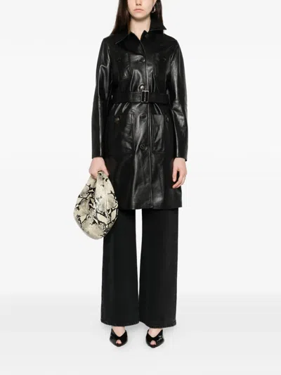 Max Mara Studio Jackets In Black