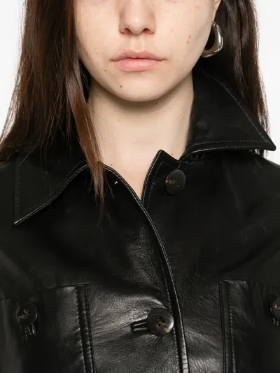 Max Mara Studio Jackets In Black