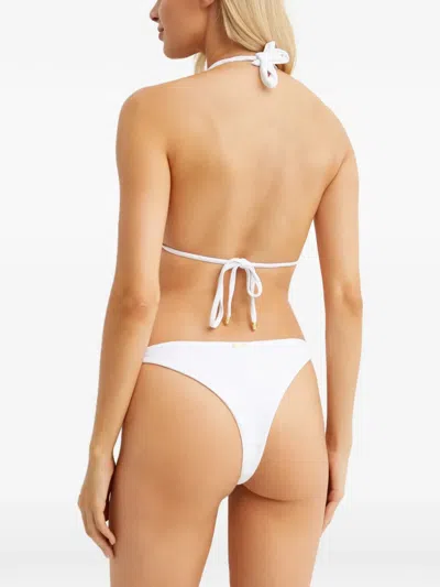 Beach Bunny Brynn Bikini Top In White