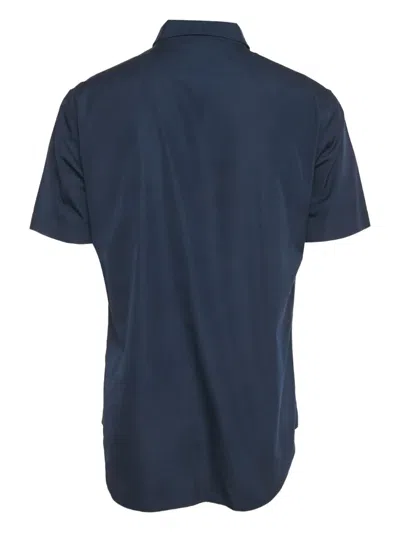 Pre-owned Dior Short-sleeve Pocket Shirt In Blue