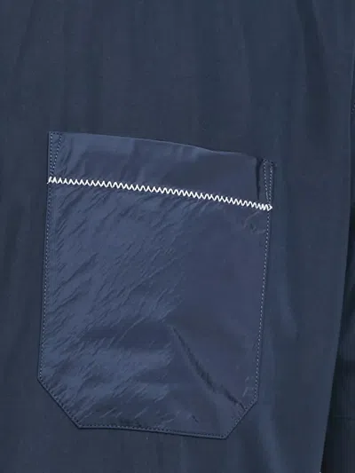 Pre-owned Dior Short-sleeve Pocket Shirt In Blue