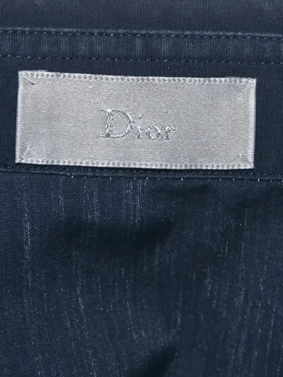 Pre-owned Dior Short-sleeve Pocket Shirt In Blue
