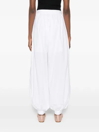 Rotate Birger Christensen Tapered Trousers In White