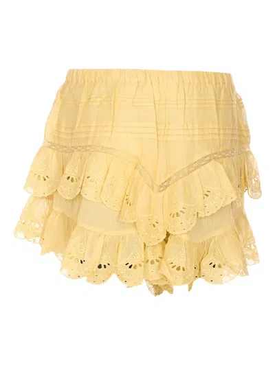 Isabel Marant Étoile Isabel Marant Etoile Women Jocadia Skirt In Yellow