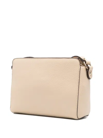 Liu •jo Logo-detail Cross-body Bag In Neutral